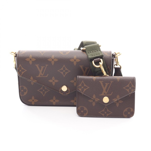 LOUIS VUITTON Multi Pochette Felicie Shoulder crossbody Bag M80091 Monogram LV