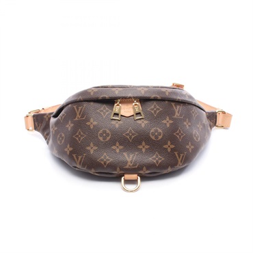 LOUIS VUITTON Bum Waist belt bag M43644 Monogram canvas leather Used unisex LV