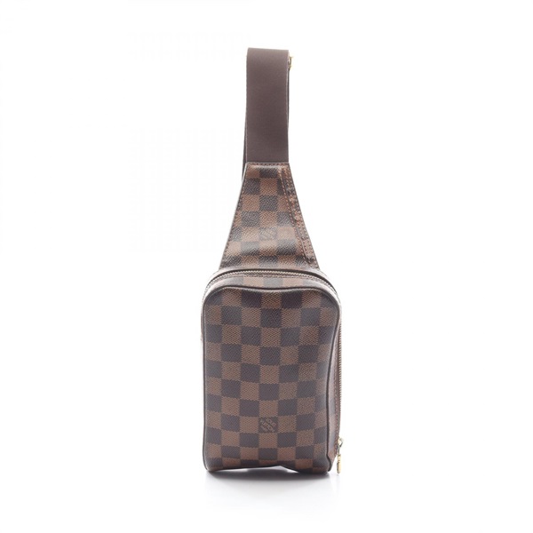 LOUIS VUITTON geronimos Waist bum belt bag N51994 Damier Ebene Used unisex LV