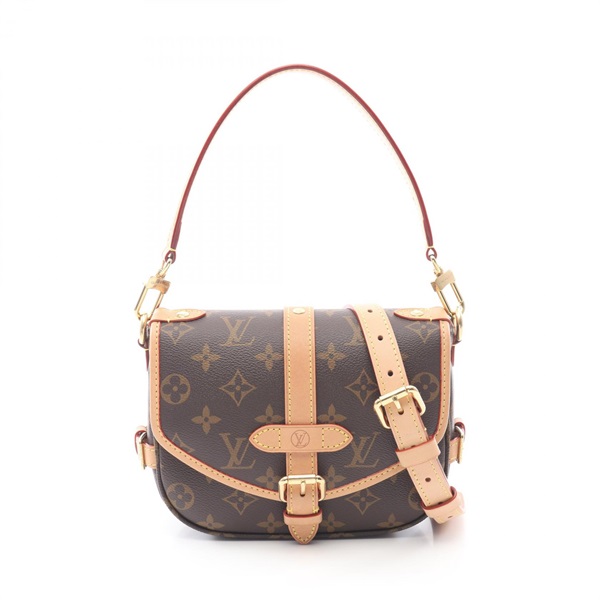 LOUIS VUITTON Saumur BB crossbody shoulder Handbag M46740 Monogram canvas LV