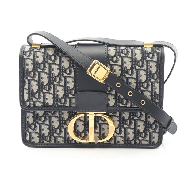 Christian Dior 30 MONTAIGNE Oblique Shoulder Bag M9203UTZQ_M928 Jacquard leather