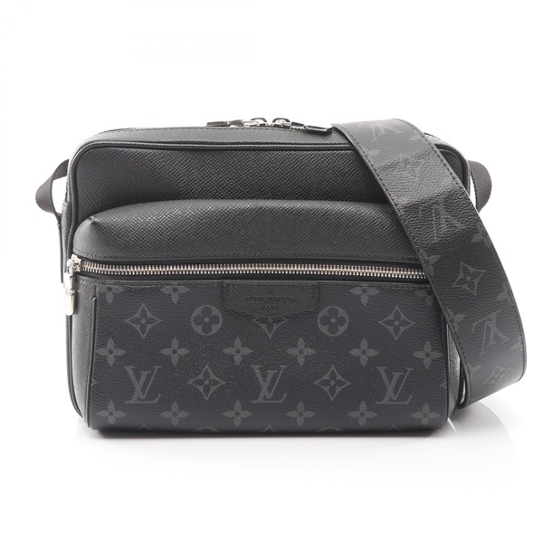 LOUIS VUITTON Outdoor Messenger PM Shoulder Bag M30233 Taigarama canvas leather