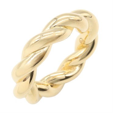 BOTTEGA VENETA Twist ring Ring Silver925 Women Used US size 5.75