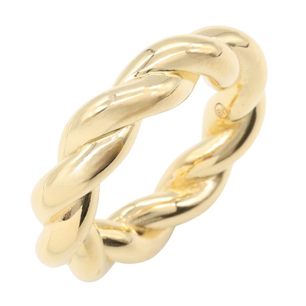 BOTTEGA VENETA Twist ring Ring Silver925 Women Used US size 5.75