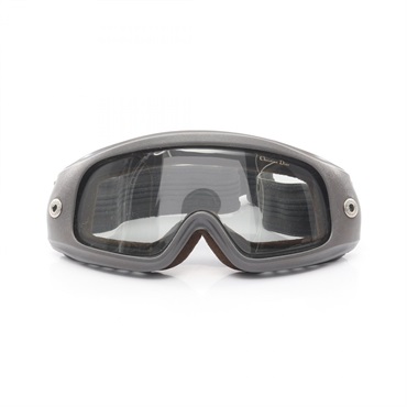 Christian Dior Snow Ski Goggles Plastic Gray Used unisex