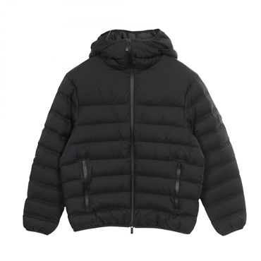 MONCLER ARROUX Down jacket Nylon Black Used mens size 0