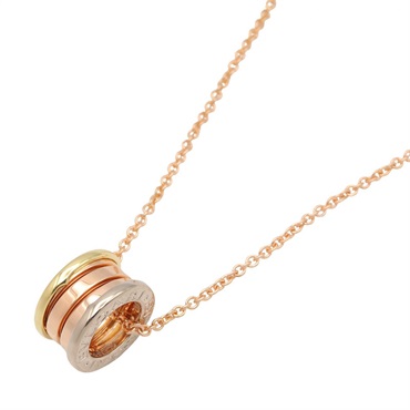 BVLGARI B-zero1 Necklace 18KYG Yellow 18KPG Pink 18KWG White Gold Used unisex