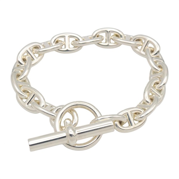 HERMES Chaine d'Ancre Bracelet PM Silver925 SHW Used unisex 17 links