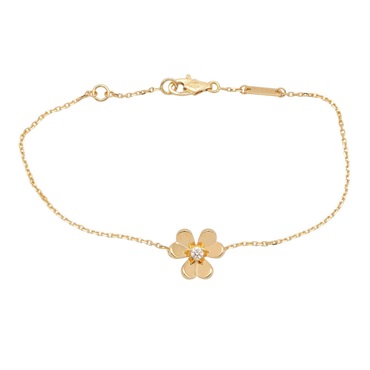 Van Cleef & Arpels Frivole Mini 1PD Bracelet VCARP0J200 18KYG diamond Used