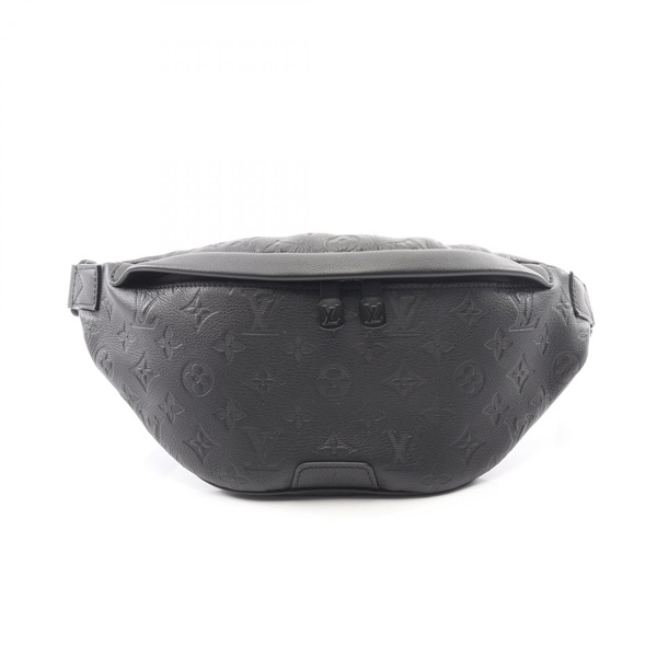 LOUIS VUITTON Discovery Bum Waist Bag M44388 Monogram Shadow leather Black Used