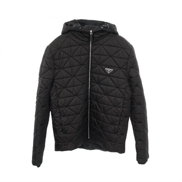 PRADA RE-NYLON jacket Blouson Nylon Black #46 Used mens