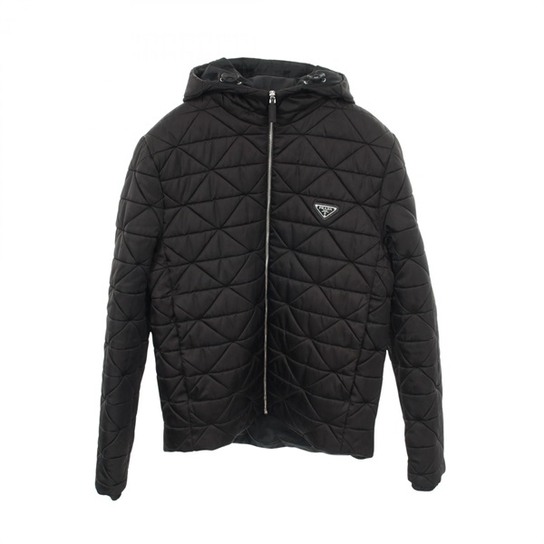 PRADA RE-NYLON jacket Blouson Nylon Black #46 Used mens