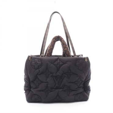 LOUIS VUITTON OnTheGo GM Tote Shoulder Handbag M59005 Monogram LV Pillow Used LV