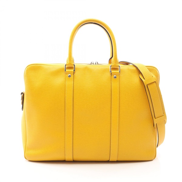 LOUIS VUITTON Portedocuments Voyage PM Business Bag M30636 Taiga leather Used LV