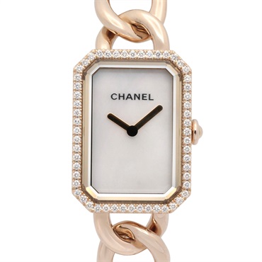 CHANEL Premiere Diamond bezel Wrist Watch H4412 Quartz K18KRG Gold Used Women CC