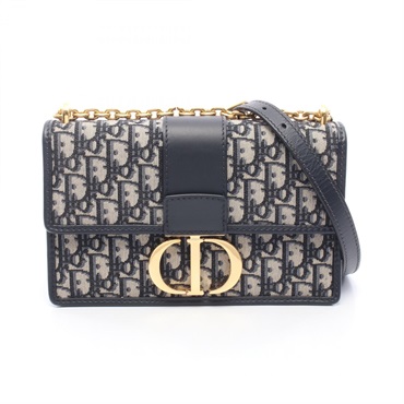 Christian Dior 30 MONTAIGNE Oblique Jacquard Shoulder Bag M9208UTZQ_M928 canvas