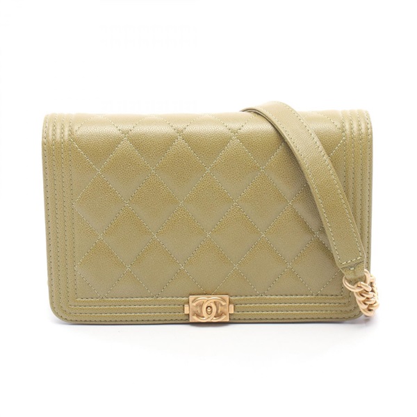 CHANEL Boy Chanel Matelasse chain crossbody Shoulder Bag AP1117 Calfskin GHW