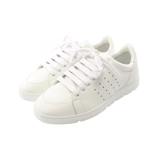 LOEWE anagram sneakers leather White #41 Used Women