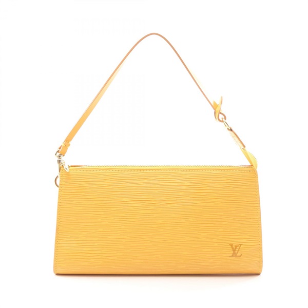LOUIS VUITTON Pochette Accessoires Handbag pouch M52959 Epi Tassili Yellow LV