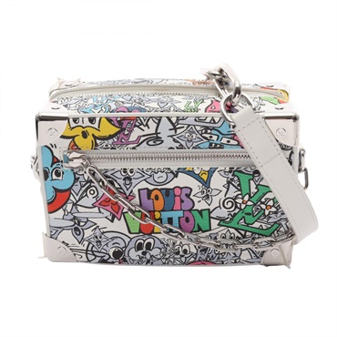 LOUIS VUITTON Mini soft trunk Shoulder Crossbody Bag M82008 Monogram Comic Used