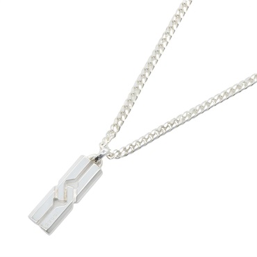 GUCCI Knot Infinity Necklace Pendant Silver925 Silver Used unisex GG