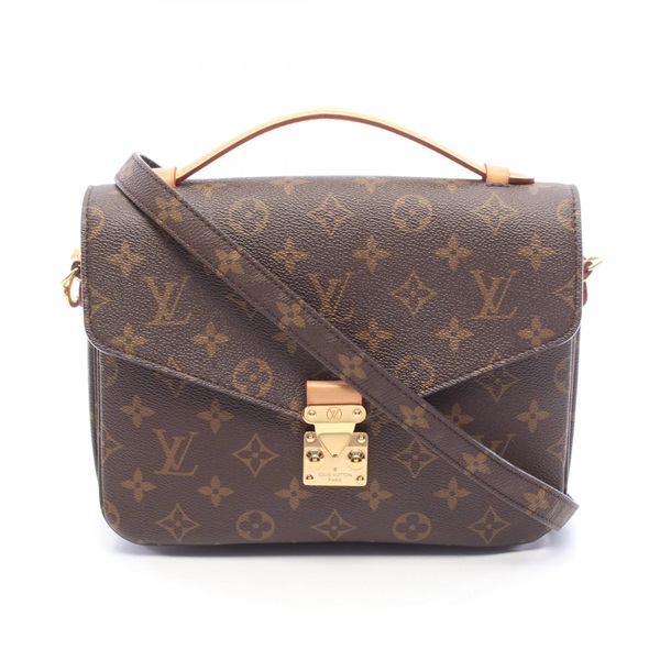 LOUIS VUITTON Pochette Metis MM crossbody shoulder Handbag M44875 canvas leather