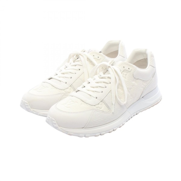 LOUIS VUITTON Runaway Line Monogram sneakers #8 1A9ZK6 Epi leather White Used