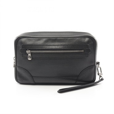 LOUIS VUITTON Pavel Business Clutch second Bag M31142 Taiga Leather Ardoise Used