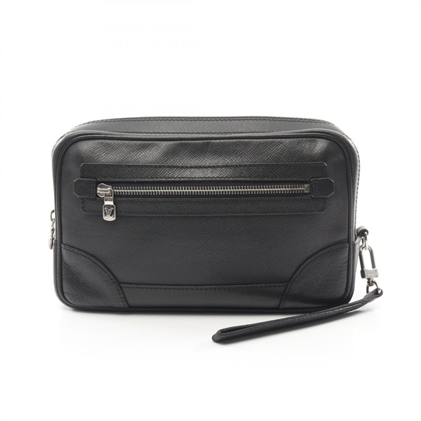 LOUIS VUITTON Pavel Business Clutch second Bag M31142 Taiga Leather Ardoise Used