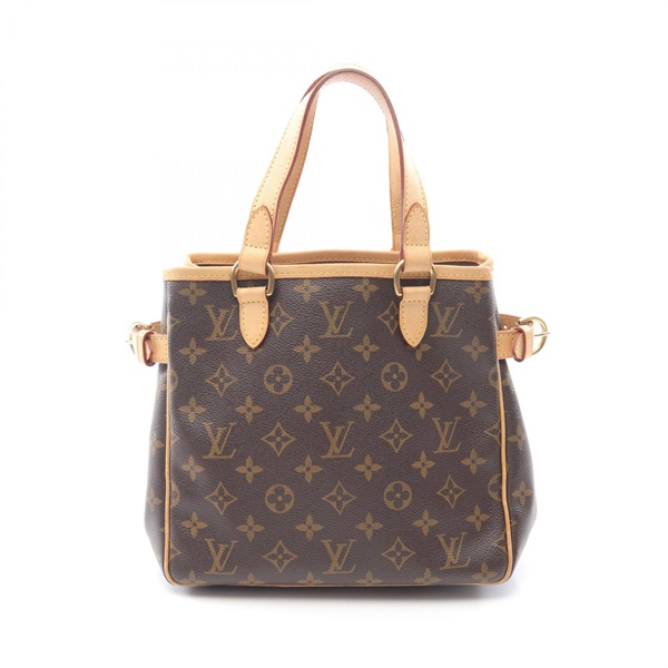LOUIS VUITTON Batignolle Hand tote bag M51156 Monogram canvas Brown Used Women