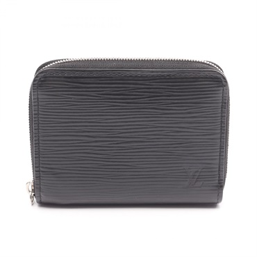 LOUIS VUITTON zippy coin purse M60152 Epi leather Black Noir Used mens LV