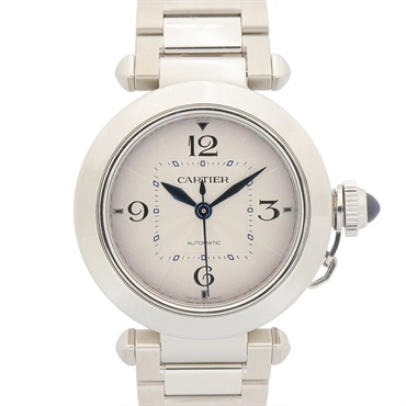 CARTIER Pasha de Cartier Wrist Watch WSPA0013 Auto Stainless Steel Used Boys