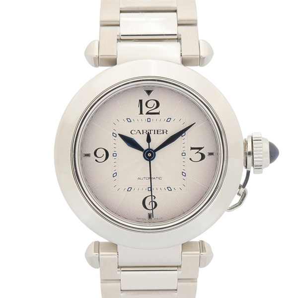 CARTIER Pasha de Cartier Wrist Watch WSPA0013 Auto Stainless Steel Used Boys