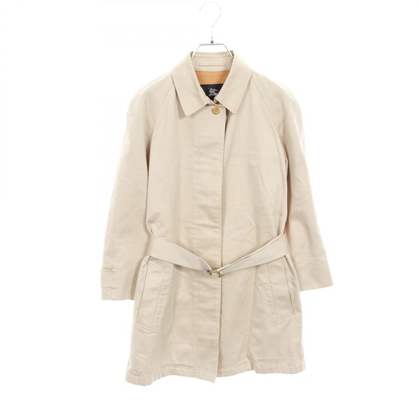 BURBERRY LONDON Trench coat jacket cotton Beige Used Women #40