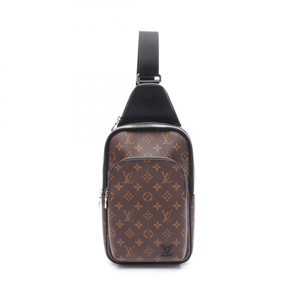 LOUIS VUITTON Avenue Sling Waist bum belt bag M46327 Monogram Macassar leather