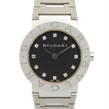 BVLGARI bulgari bulgari 12P Diamond Wrist Watch BB26SS Quartz SS Used Women