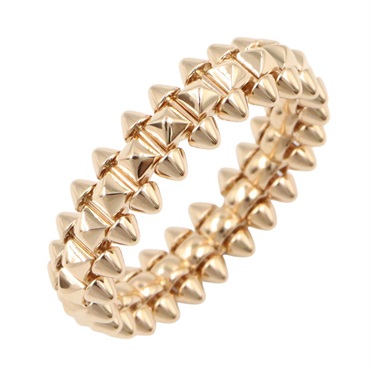 CARTIER Crush Do SM Ring 18KPG Pink Rose Gold Used unisex US size 8.75 #59