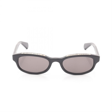 CHROME HEARTS LOWRIDER 52 Matte Black Sunglasses Plastic SV925 Black Used mens