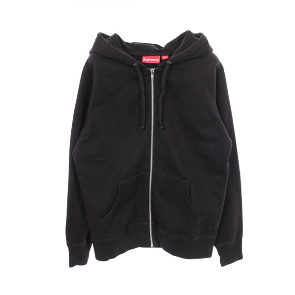 Supreme ANTIHERO Zip-up Hoodie long sleeves cotton Black Used mens size S