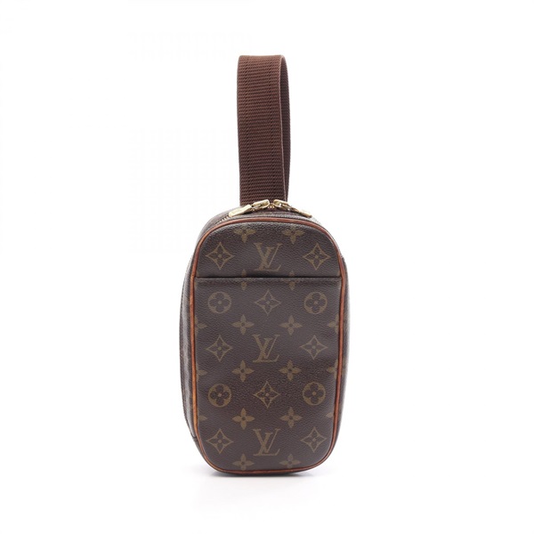 LOUIS VUITTON Pochette Gange Waist Belt bag M51870 Monogram canvas leather Used