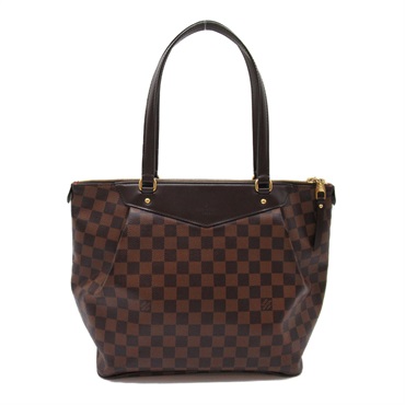 LOUIS VUITTON Westminster GM Shoulder Bag N41103 Damier canvas Ebene Used Women