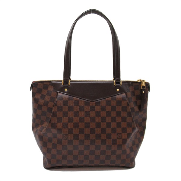 LOUIS VUITTON Westminster GM Shoulder Bag N41103 Damier canvas Ebene Used Women