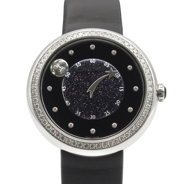 CHANEL Mademoiselle Privé Wrist Watch H3389 Automatic 18KWG Gold Used Women CC