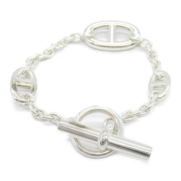 HERMES Chaine dancre Farandole Bracelet 23AB371863 Silver925 Used Women