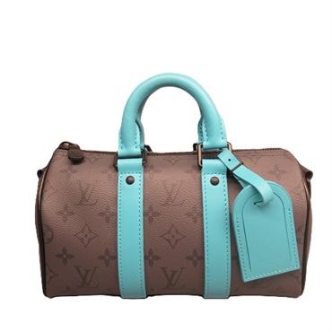 LOUIS VUITTON Keepall Bandouliere 25 Hand bag M11645 Monogram eclipse reverse LV