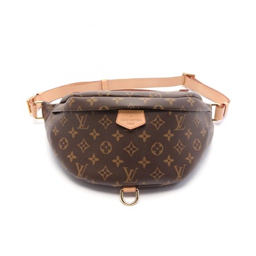 LOUIS VUITTON Bum Waist belt bag M43644 Monogram leather Brown Used