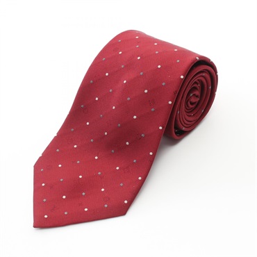 LOUIS VUITTON Tie M70154 silk Bordeaux Multicolor Used mens LV