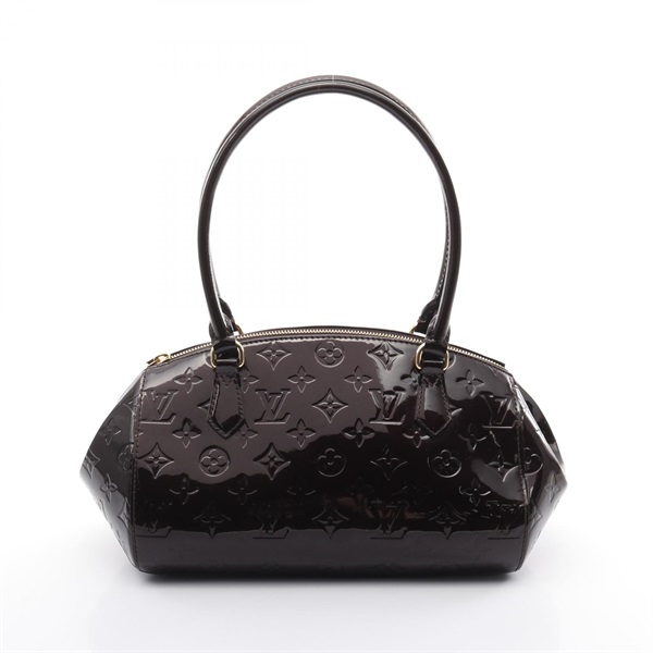 LOUIS VUITTON Sherwood PM Shoulder Bag M91493 Vernis Patent leather Amarrant LV