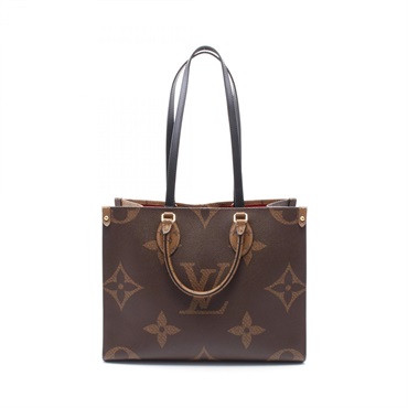 LOUIS VUITTON On the Go MM 2way Tote Bag M45321 Monogram Giant Reverse used LV
