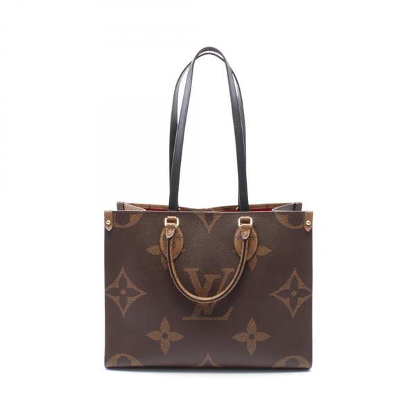 LOUIS VUITTON On the Go MM 2way Tote Bag M45321 Monogram Giant Reverse used LV